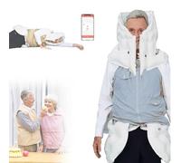 Chaleco AnticaíDa Reutilizable, Chaqueta Ligera Con Airbag Y ProteccióN Tridimensional De 320°, Equipo De ProteccióN Inteligente Para Personas EpiléPticas O Ciegas,Blue(Ms)-3XL