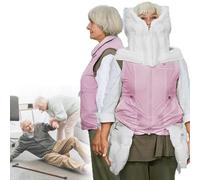 Chaleco AnticaíDas Para Personas Mayores, Con Apertura Emergente De 0,08 S, ProteccióN Tridimensional Inteligente De 320°, Ligero Y Reutilizable Para El Hogar Y El Exterior,Pink(Ms)-XL