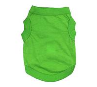 Chaleco básico para mascotas, ropa suave para mascotas para perros y gatos, varios colores brillantes disponibles, ropa cómoda para mascotas para otoño/invierno, fácil de llevar y limpiar