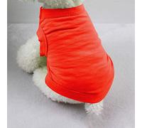 Chaleco básico para mascotas, ropa suave para mascotas para perros y gatos, varios colores brillantes disponibles, ropa cómoda para mascotas para otoño/invierno, fácil de llevar y limpiar