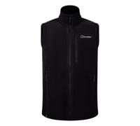 Berghaus Prism Polartec - Chaleco interactivo de forro polar para hombre, negro, L