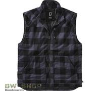 CHALECO BRANDIT LUMBER FORRADO ASPECTO LEÑADOR INVIERNO CHALECO A CUADROS CAZ...