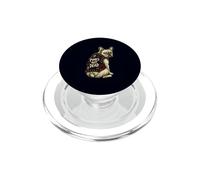 Chaleco Bulldog Francés Punk Rock Rosas Rojas Perro Arte Broma PopSockets PopGrip para MagSafe