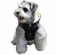 Chaleco cálido para perros "Bello" GogiPet, gris con capucha