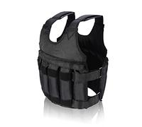 Chaleco cargado, 50KG Cargando Gimnasio ajustable Chalecos para pesas Entrenamiento deportivo Chaqueta ponderada Ejercicio de fuerza Chaleco para entrenamiento de jogging