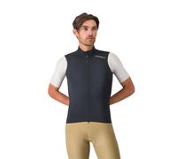 Chaleco Castelli Cortavientos Espresso 2 Negro, Talla M