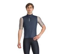 Chaleco Castelli Fly Direct Azul Twilight Gris Plata, Talla M