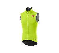 Chaleco Castelli Perfetto Ros Amarillo Fluor, Talla L