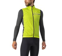 Chaleco Castelli Squadra Stretch Amarillo Gris, Talla M