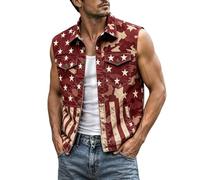 Chaleco casual para hombre, estampado gráfico, múltiples bolsillos, ligero, versátil con cremallera, para el trabajo, viajes, ocio y clima de transición, acabado con una forma contemporánea y limpia