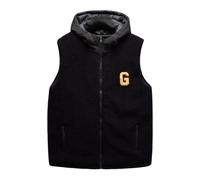 Chaleco Con Capucha Hombre Casual, Chaleco Desmangado Hombre Ligero Con Capucha Abrigo Para Invierno Cálido Entretiempo Sin Mangas Con Cremallera Chaleco De Plumas Para Actividades Al Aire Libre