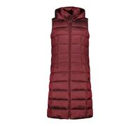 CMP Chaleco largo de nailon con capucha fija para mujer