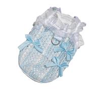 Chaleco con Cordones para Mascotas, cómodo y Duradero, Chaleco de poliéster, Encantador Vestido para Mascotas con Cordones para Fotos y Ocasiones Especiales, Perro pequeño