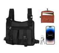 Chaleco con Pesas para Caminar | Bandolera Ligera Ajustable,Equipo de Defensa Personal para Viaje Deporte Entrenamiento Ciclismo Camping Aire Libre Montaña Aventura