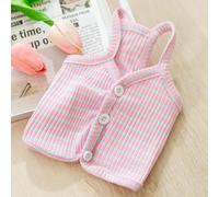 Chaleco con Tirantes para Perros pequeños, Jersey de Verano, Ropa para Perros, Camisa a Rayas para Cachorros, Chaleco Transpirable para Gatos, Disfraces para Mascotas, 3 uds.