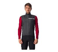 Chaleco Cortavientos Castelli Squadra Stretch Negro, Talla XS