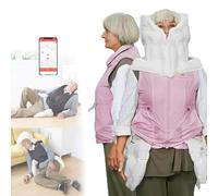 Chaleco de airbag anticaídas para personas mayores, chaqueta protectora inteligente de rehabilitación con alarma de monitoreo remoto por aplicación