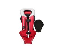 Chaleco De Airbag De Motocicleta Roja for Una Chaqueta De Motocross Y Ecuestre Y Ligero Con Protección De Espalda De Eva, Repetible(3XL)