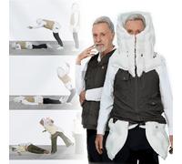 Chaleco de airbag, protección completa con control de aplicación, alarma, posicionamiento en tiempo real, impermeable y resistente a las manchas, protege la cabeza, espalda, cintura, caderas, cara