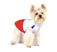 Chaleco de algodón para perros pequeños, diseño de bandera de Chile, transpirable, suave y cómodo, para gatos y perros