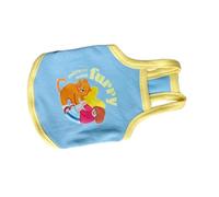 Chaleco de algodón para perros pequeños y grandes, camisola suave, ropa de dibujos animados, pijama de primavera