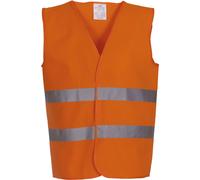 Chaleco de alta visibilidad con 2 bandas 2XL