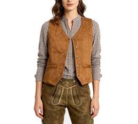 Chaleco de ante para hombre, chaleco de vaca para niño, chaleco sin mangas, chaleco informal entallado casual con bolsillos y botones, chalecos de traje de vaquero occidental, traje de vaquero para