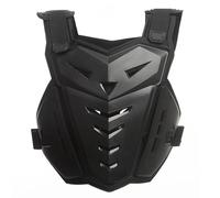 Chaleco de armadura de motocicleta transpirable ajustable con cofre absorbente de choque y protector de espalda, equipo de bicicleta de tierra para hombres, todoterreno, ATV, motocross y enduro