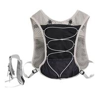 Chaleco de banda de rodadura, chaleco acuático fluido - Mochila de 5 L para correr, ligero, secado, transpirable, ajustable, equipo de ciclismo para senderismo de montaña y entrenamiento al aire libre