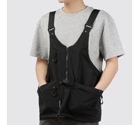 Chaleco de camping multifuncional para hombre, chaqueta de fotografía, chaleco de pesca, bolsa de pecho para exteriores