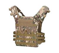 Chaleco de campo para hombre para exteriores, chaleco modular al aire libre, selva militaria, chaleco de protección para hombre, con muchos bolsillos, chaleco de caza ligero y transpirable