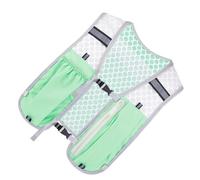 Chaleco de carreras de sendero, chaleco de carreras de hidratación,Mochila de agua corriente con múltiples bolsillos - Elástico ligero estable estable Pack de Tessor Pack Gear for Men Women Randing