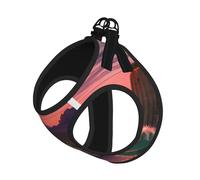 Chaleco de correa para mascotas con estampado de atardecer del desierto, para perros pequeños, ajustable y cómodo, esencial para gatos y cachorros