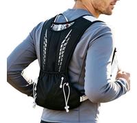 Chaleco de correr, bolsa de cinturón ajustable y ligera, mochila para mujer, para fitness, carreras, deportes al aire libre, montañismo, camping, corredores y corredores