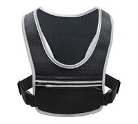 Chaleco De Course - Chaleco D'hydratation De | Sac Hydratation Téléphone | Chaleco Réfléchissant Léger Avec Poche Étanche, Pochette Bouteille Eau Pour Cyclisme Running Randonnée Trail Et Activités