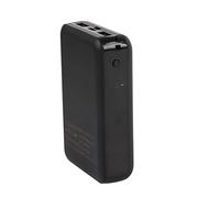 Chaleco de energía móvil para ropa de calefacción, 12 x 7 x 4, 5 V, 2,1 A, 10000 mAh, cargador de batería dual USB para chaqueta térmica, chaleco térmico y pantalones térmicos (negro)