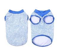 Chaleco de enfriamiento del clima caliente para perros activos transpirable cuello V diseño al aire libre aventura tamaño grande