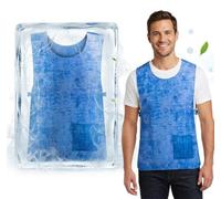 Chaleco de Enfriamiento por EvaporacióN, Chalecos Hielo, InsolacióN Refrescante Verano para Hombres Y Mujeres, Chaleco de Enfriamiento Evaporativo, para Trabajo Al Aire Libre, EquitacióN, Correr