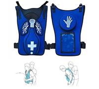 Chaleco de entrenamiento anti-asfixia, chaleco primeros auxilios Heimlich, simulación obstrucción las vías respiratorias, correas hombro y cinturón ajustables(Children's models)