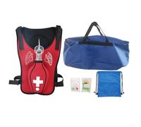 Chaleco de entrenamiento antiasfixia para RCP y práctica de primeros auxilios, esencial para enfermeras, estudiantes y preparación para emergencias