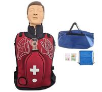 Chaleco de entrenamiento antiasfixia para simulación de primeros auxilios, entrenamiento de práctica Heimlich para enfermeras y estudiantes, accesorios de enseñanza de obstrucción de las vías