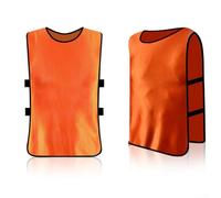 Chaleco de entrenamiento BIBS para fútbol, rugby, baloncesto y voleibol, práctica de malla de poliéster transpirable para movimiento sin restricciones en el campo (3)