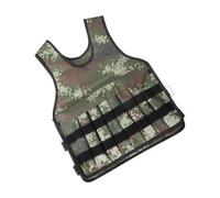 Chaleco de entrenamiento con pesas modificable para entrenamientos extremos, plan ventilado, equipo de ejercicio permanente de tela universitaria, equipo de ejercicio para hombres y mujeres, chaleco