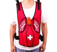 Chaleco de entrenamiento for asfixia for RCP en adultos: primeros auxilios y prevención con ejercicios palmaditas la espalda