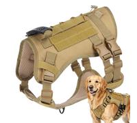 Chaleco De Entrenamiento para Perros | Accesorios Ajustables de Mascotas - Chaleco De Senderismo para Perros - para Senderismo Caza Running Viajes Diarios Campo Montaña