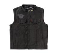 Chaleco De Equitación Dominator De Tela Negra WCC x 13 1/2 Talla 3XL