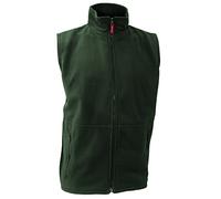 Chaleco de forro polar de Result para hombre, sin pelusilla, para calentar el cuerpo, Hombre, color verde (Forest green), tamaño X-Large