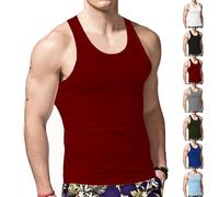 Chaleco de gimnasio para hombre, sin mangas, camiseta de entrenamiento muscular, transpirable, camiseta de entrenamiento deportivo, ligera, para correr, fitness, culturismo, verano, ropa deportiva