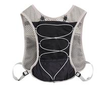 Chaleco de hidratación, mochila de hidratación para correr, chaleco de correr de hidratación reflectante de 5L, accesorios deportivos ajustables y transpirables ligeros de secado rápido y exterior