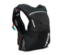 Chaleco de Hidratación para Bicicleta USWE Rush 8L Negro Carbono Negro